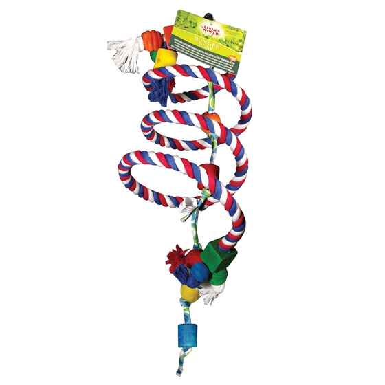 Picture of LIVING WORLD AVIAN Bungee Play Bouncing Perch (81746)