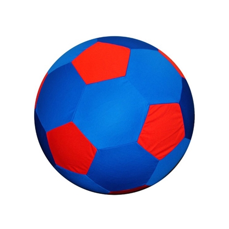 Picture of JOLLY BALL EQUINE JOLLY MEGA BALL Cover Red/Blue Soccer Ball - 30in