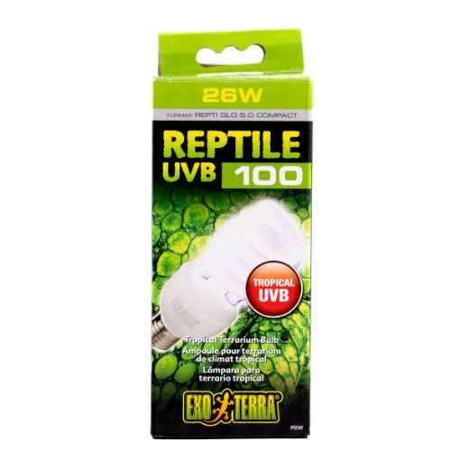 Picture of EXO TERRA REPTILE UVB 100 TERRARIUM BULB-  26w 