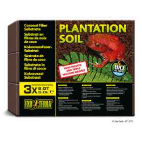 Show details for EXO TERRA PLANTATION SOIL (PT2771) - 3 x 8.8 Liter Picture of EXO TERRA PLANTATION SOIL (PT2771) - 3 x 8.8 Liter
