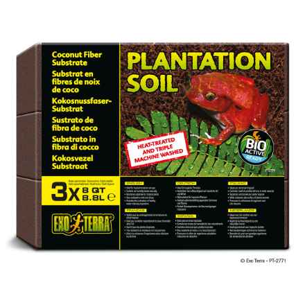 Picture of EXO TERRA PLANTATION SOIL (PT2771) - 3 x 8.8 Liter