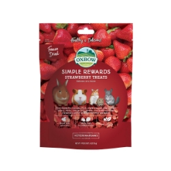 Picture of OXBOW SIMPLE REWARDS STRAWBERRY TREATS - 15g/0.5oz