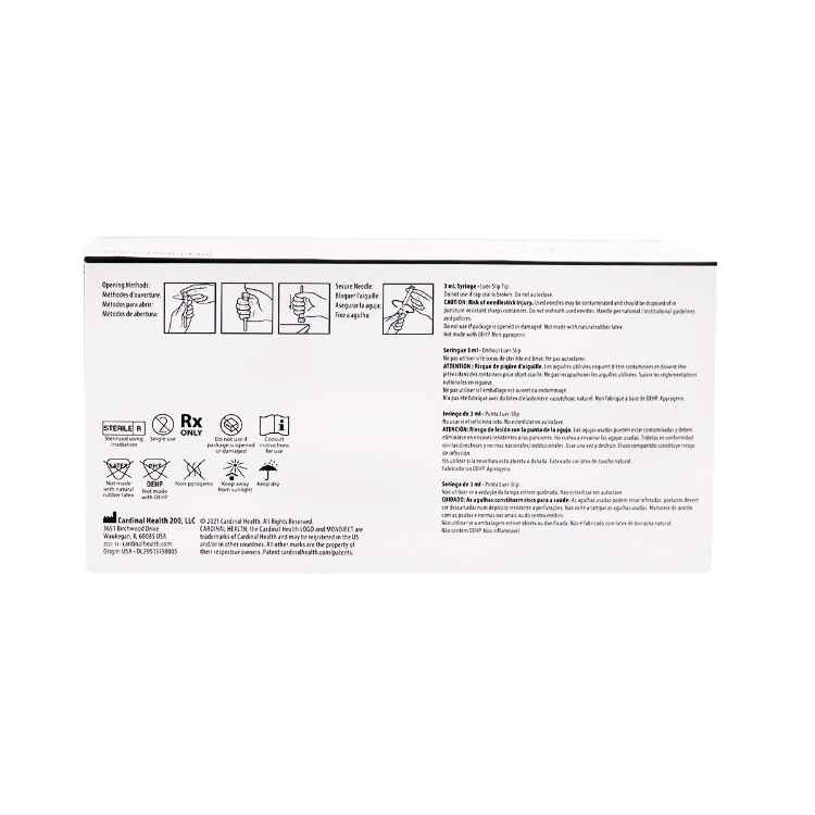 Picture of SYRINGE MONO 3cc REGULAR TIP - 100s (su30)