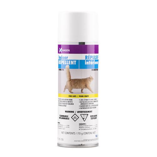 Picture of INDOOR CAT REPELLENT HAGEN AEROSOL SPRAY- 170g