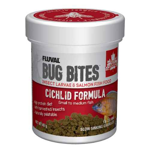 Picture of FLUVAL BUG BITES CICHLID for Small to Medium Fish (A6358) - 45g
