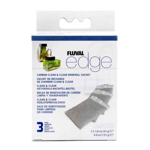 Picture of FLUVAL EDGE CARBON CLEAN & CLEAR RENEWAL - 3 x 45g/1.6oz