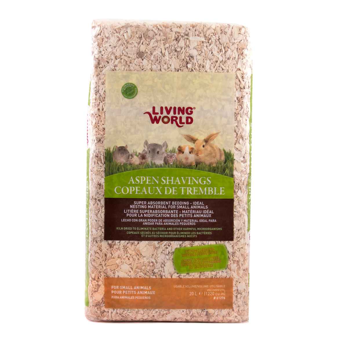 Picture of LIVING WORLD ASPEN WOOD SHAVINGS (61276) - 20 Litre