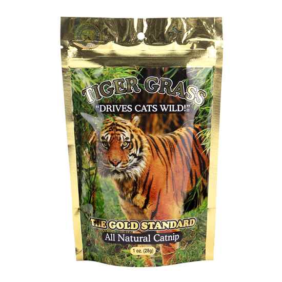 Picture of TOY CAT TIGER GRASS CATNIP - 28g