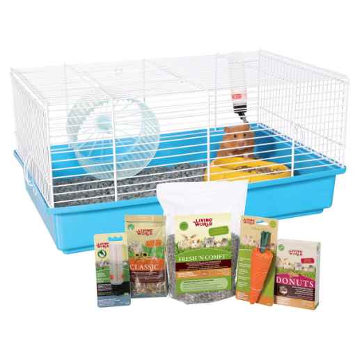 Picture of CAGE LIVING WORLD HAMSTER STARTER KIT