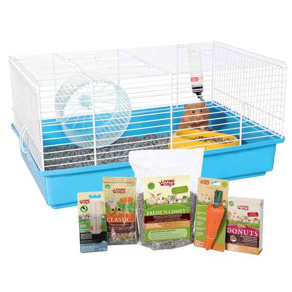 Picture of CAGE LIVING WORLD HAMSTER STARTER KIT