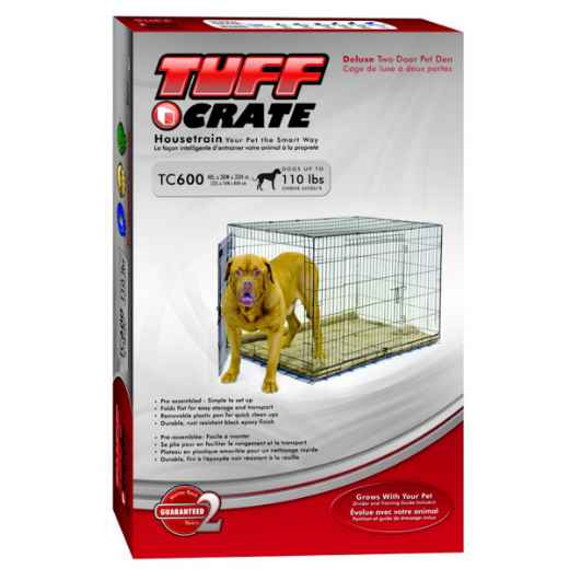 Picture of TUFF CRATE DELUXE 2 door (up to 110lbs) - 48 x 30 x 33in