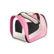 Picture of TUFF CRATE Airline Carrier Pink and Cream - 17in x 10in x 9in
