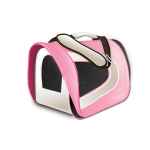 Picture of TUFF CRATE Airline Carrier Pink and Cream - 17in x 10in x 9in