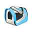 Picture of TUFF CRATE Airline Carrier Blue and Grey - 17in x 10in x 9in