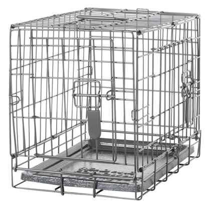 Picture of DOGIT DOUBLE DOOR DOG CRATE with DIVIDER - 18.2in x 12in x 14.5in(d)
