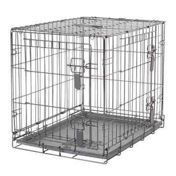 Picture of DOGIT DOUBLE DOOR DOG CRATE with DIVIDER - 24in x 17.5in x 20in