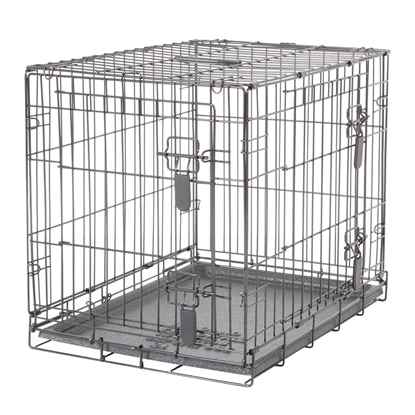 Picture of DOGIT DOUBLE DOOR DOG CRATE with DIVIDER - 24in x 17.5in x 20in(tp)