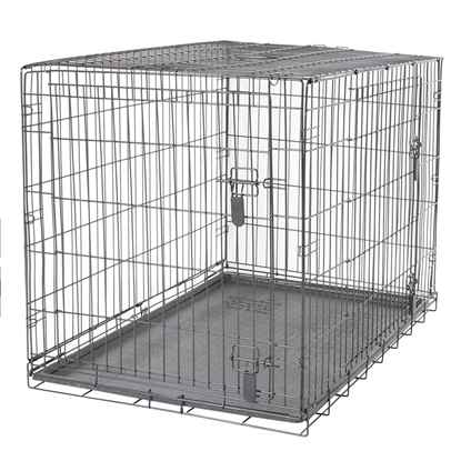 Picture of DOGIT DOUBLE DOOR DOG CRATE with DIVIDER - 42in x 27.5in x 30in