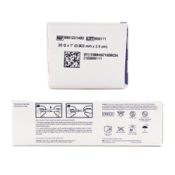 Picture of NEEDLE MONO 20g x 1in AL HUB - 100s 