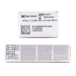 Picture of NEEDLE MONO 19g x 1in PL HUB - 100`s
