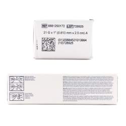 Picture of NEEDLE MONO 21g x 1in PL HUB - 100s 