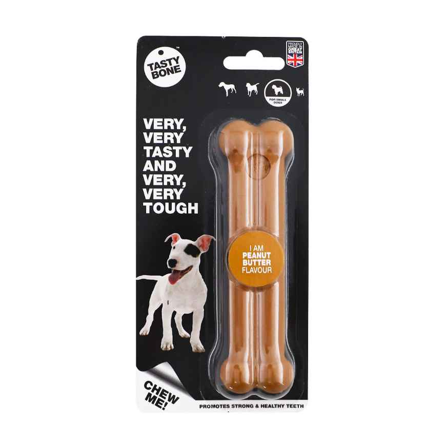 Picture of TASTY BONE NYLON Peanut Butter BONE - Small