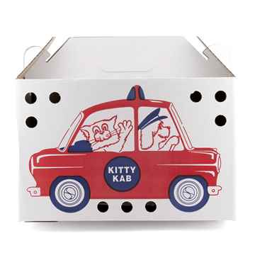 Picture of PET CARRIER Kitty Kab CARDBOARD (J0133) -  20s