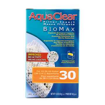 Picture of AQUACLEAR 30 Biomax Filter insert (A1371)- 65g