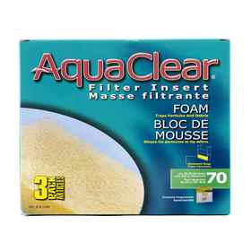 Picture of AQUACLEAR 70 Foam Filter Insert - 3pc per box