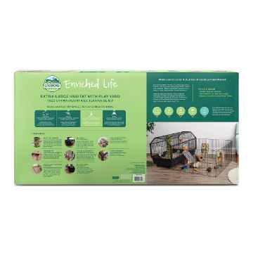 Show details for OXBOW ENRICHED LIFE HABITAT with Play Yard - X Large Picture of OXBOW ENRICHED LIFE HABITAT with Play Yard - X Large