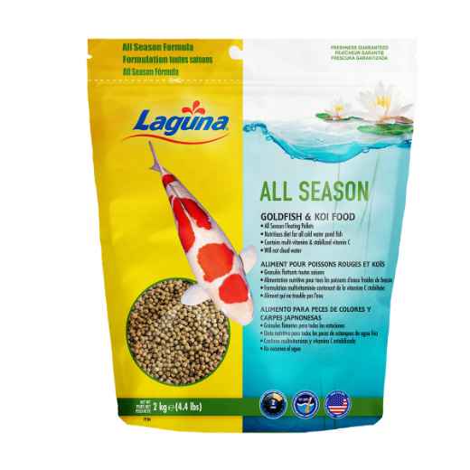 Picture of LAGUNA ALL SEASON GOLD FISH & KOI  FOOD (PT84) - 4.4lbs