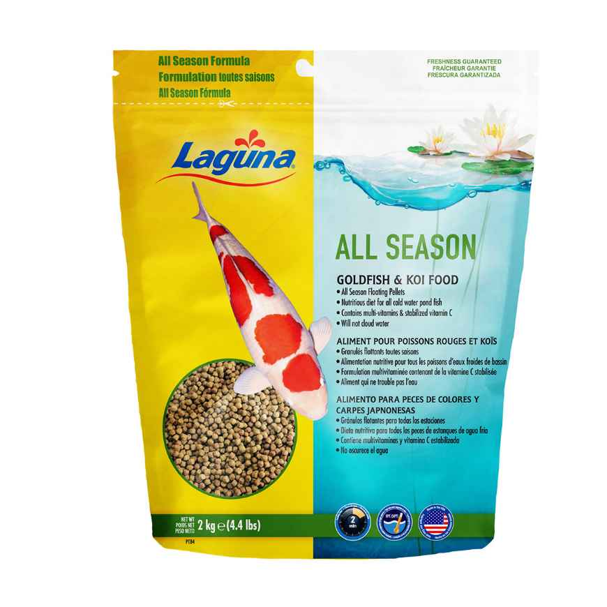 Picture of LAGUNA ALL SEASON GOLD FISH & KOI  FOOD (PT84) - 4.4lbs