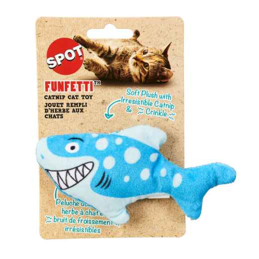 Picture of TOY CAT SPOT FUNFETTI TOY with CATNIP Assorted