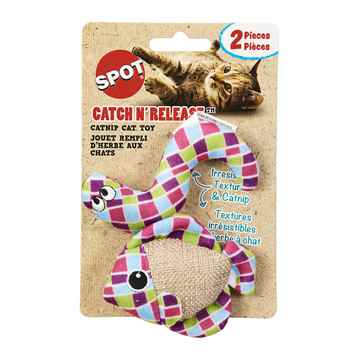 Picture of TOY CAT SPOT CATCH'N RELEASE TOY with CATNIP Assorted