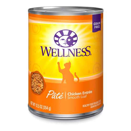 Picture of FELINE WELLNESS GF Pate Chicken Entree - 12 x 12.5oz cans