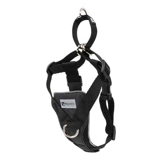 Picture of HARNESS CANINE RC TEMPO NO PULL Large - Heather Black