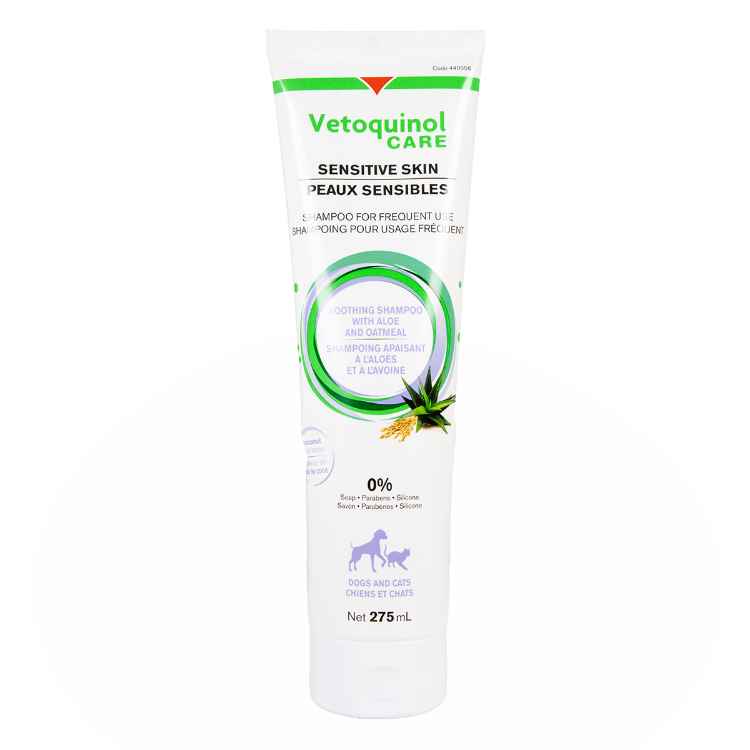 Picture of VETOQUINOL CARE SHAMPOO SENSITIVE SKIN (ALOE & OATMEAL) - 275ml