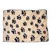 Picture of PET BED UNLEASHED GUSSET LUXURY FLEECE PAW PRINT  - 35in x 44in