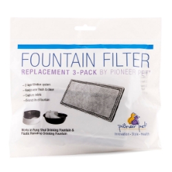 Picture of Pioneer Pet Plastic Drinking Fountain Repl Filters - 3/Pk