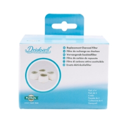 Picture of DRINKWELL CERAMIC FOUNTAINS Replacement Charcoal Filters - 4/pk