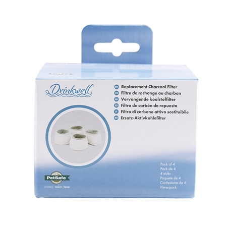 Picture of DRINKWELL CERAMIC FOUNTAINS Replacement Charcoal Filters - 4/pk