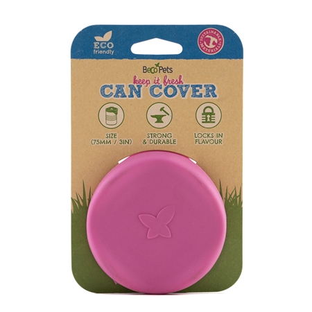 Picture of PET CAN COVERS BECO Silicone Rubber Pink - 7.5cm diameter