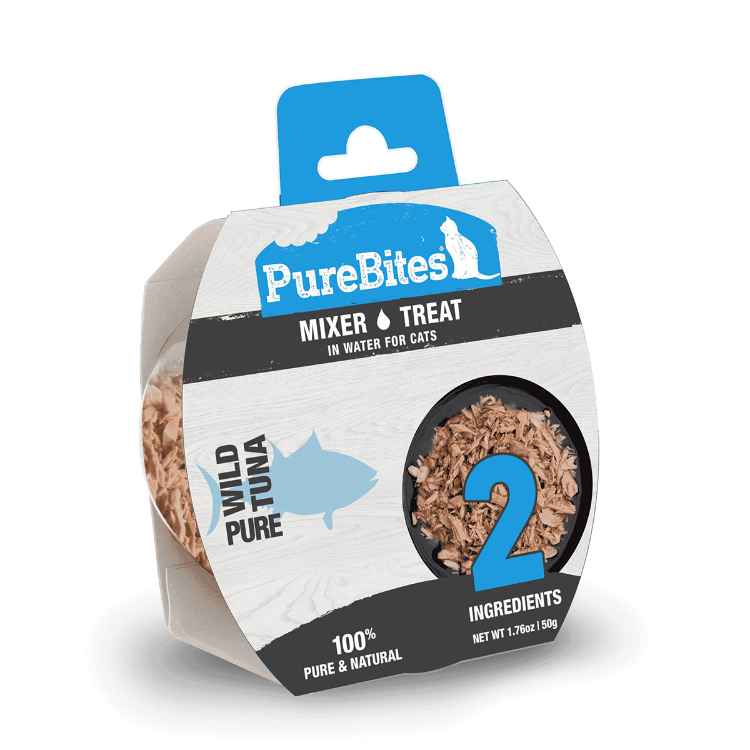 Picture of FELINE PUREBITES WILD TUNA in WATER - 12 x 1.76oz / 50g