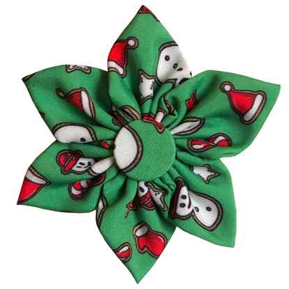 Picture of XMAS CANINE PINWHEEL NECK WEAR Christmas Cookie  - Small