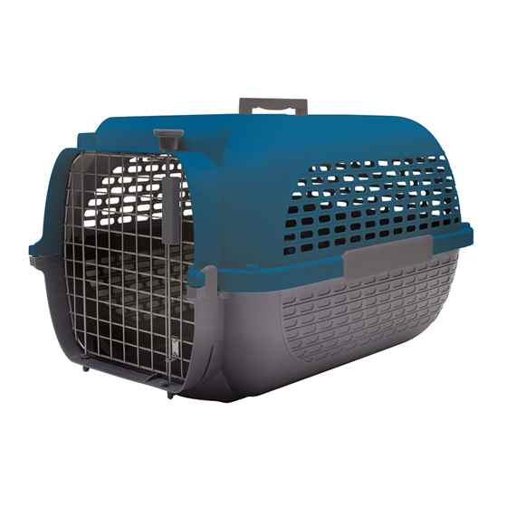 Picture of PET CARRIER DOGIT VOYAGEUR Small Blue/Gray  - 19in L x 12.8 W x 11in H