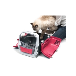 Picture of PET CARRIER CATIT CABRIO 20inL x 13inW x 13.75in - Cherry Red