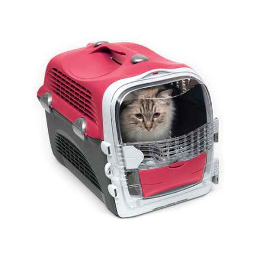 Picture of PET CARRIER CATIT CABRIO 20inL x 13inW x 13.75in - Cherry Red