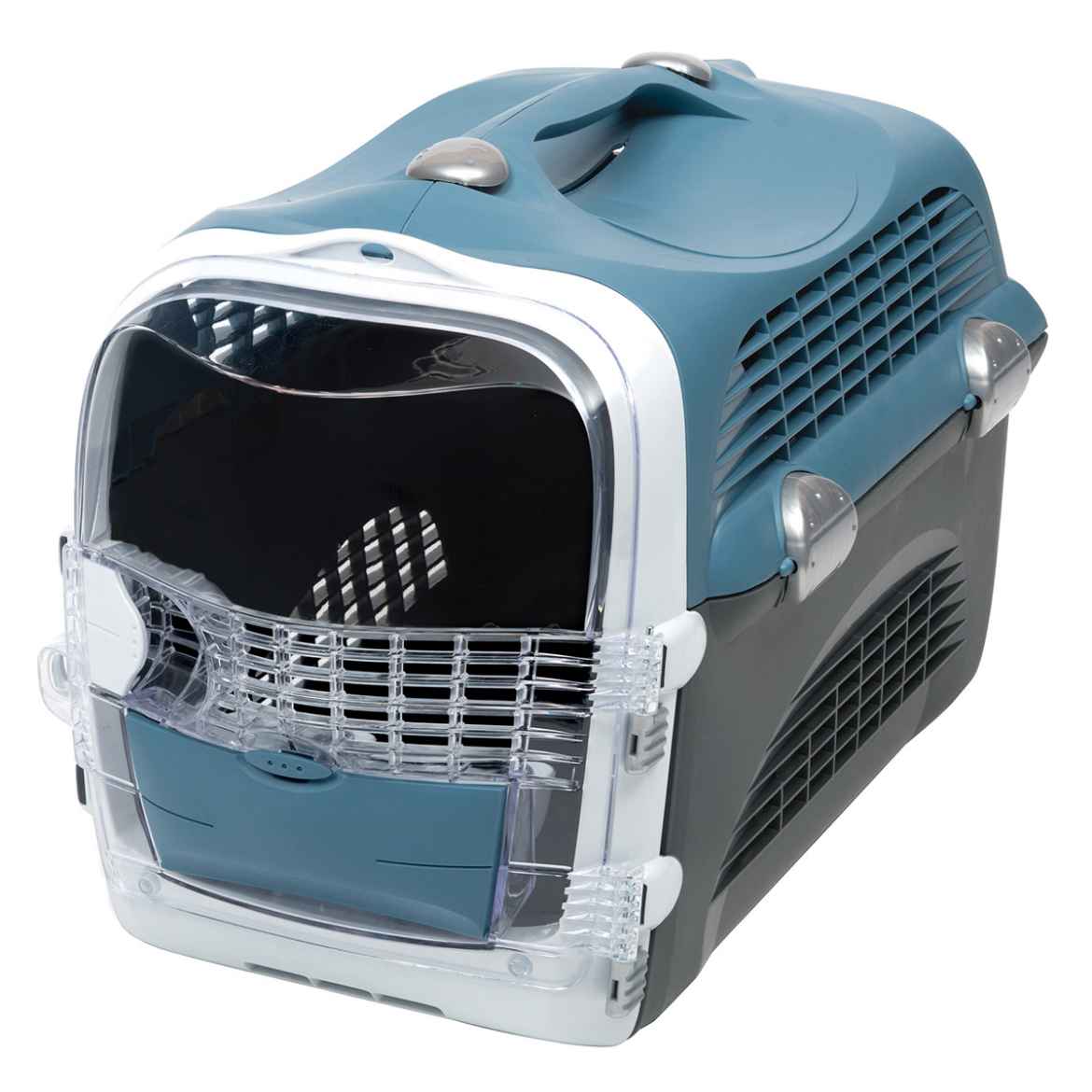 Picture of PET CARRIER CATIT CABRIO 20inL x 13inW x 13.75in - Blue/Gray