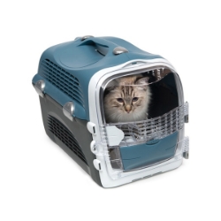 Picture of PET CARRIER CATIT CABRIO 20inL x 13inW x 13.75in - Blue/Gray
