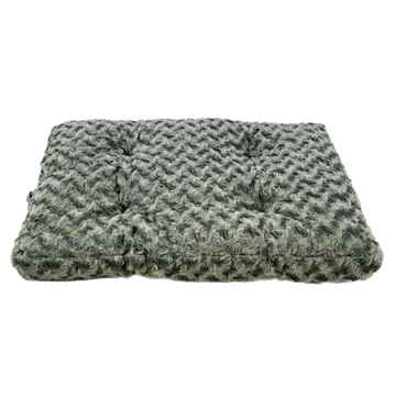 Picture of PET BED UNLEASHED GUSSET PLUSH Sage Swirl - 48in x 30in